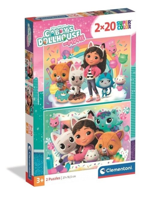 Puzzle 2x20 Gabbys Dollhouse: The Movie > Clementoni